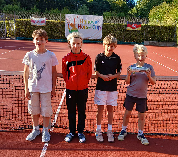 Tennis C-Jugend des TSV Loccum drittbeste Mannschaft der kompletten Region Hannover!